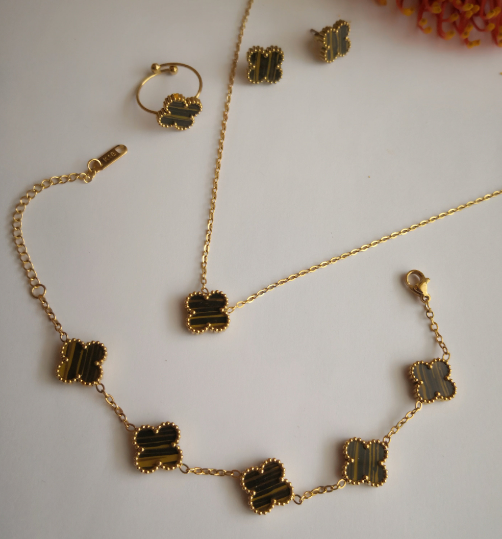 Klaver Sieraden Set - Intero Sieraden