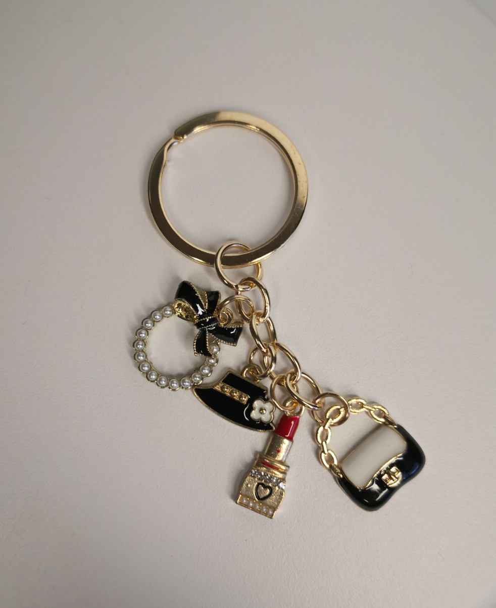 Sleutelhanger met Mode Charms - Intero Sieraden