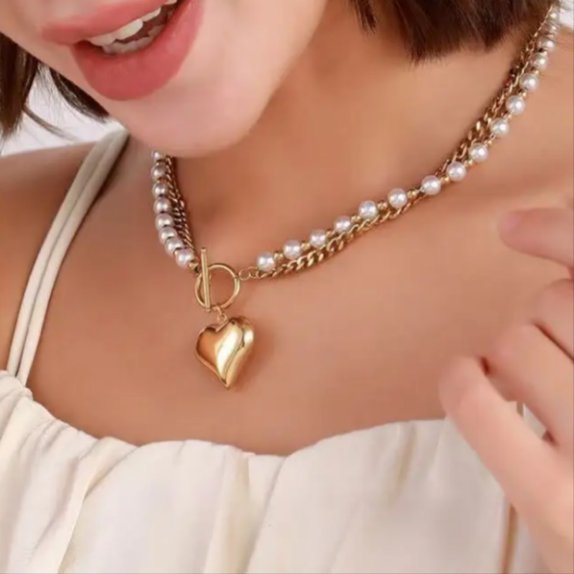 Luxe Harten Sieradenset - Elegantie en Duurzaamheid