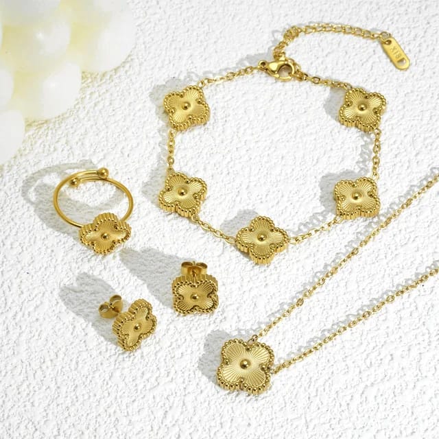 Klaver Sieraden Set - Intero Sieraden