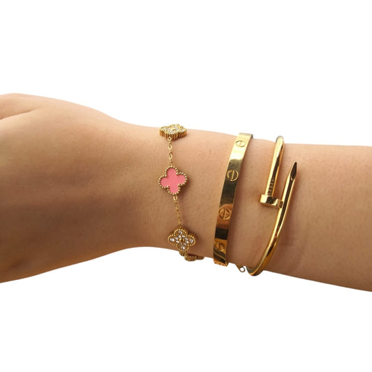 Trendy Armbanden Set - 3 Stuk - Intero Sieraden