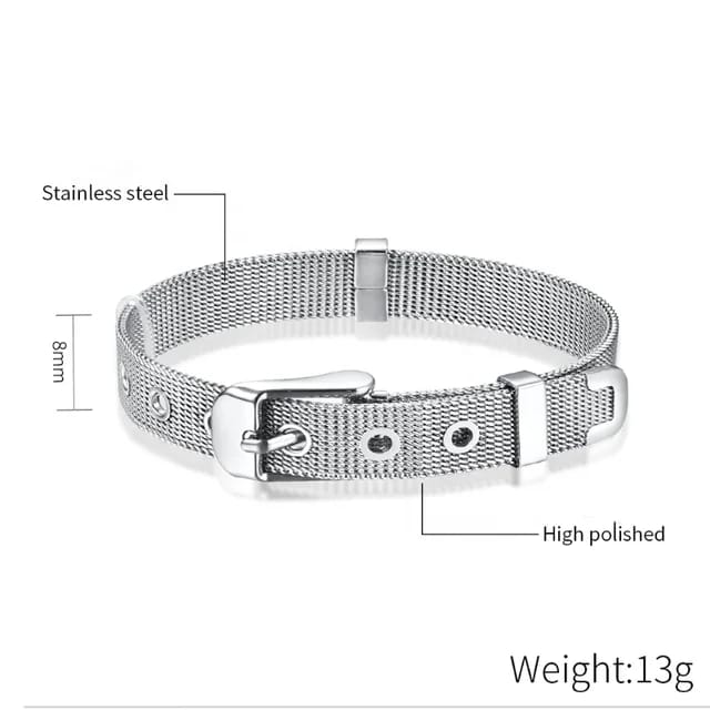 Zilverkleurige Armband - Intero Sieraden