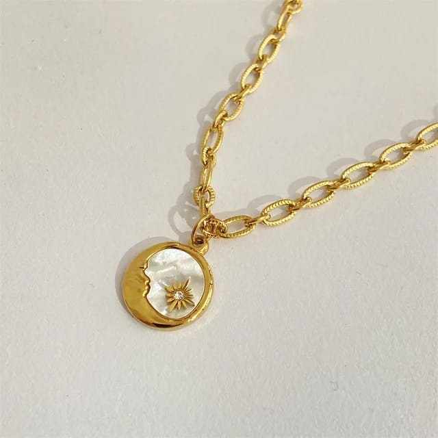Maan en Zon Ketting - Intero Sieraden