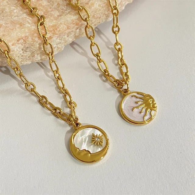 Maan en Zon Ketting - Intero Sieraden