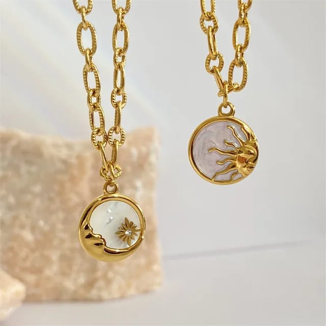 Maan en Zon Ketting - Intero Sieraden