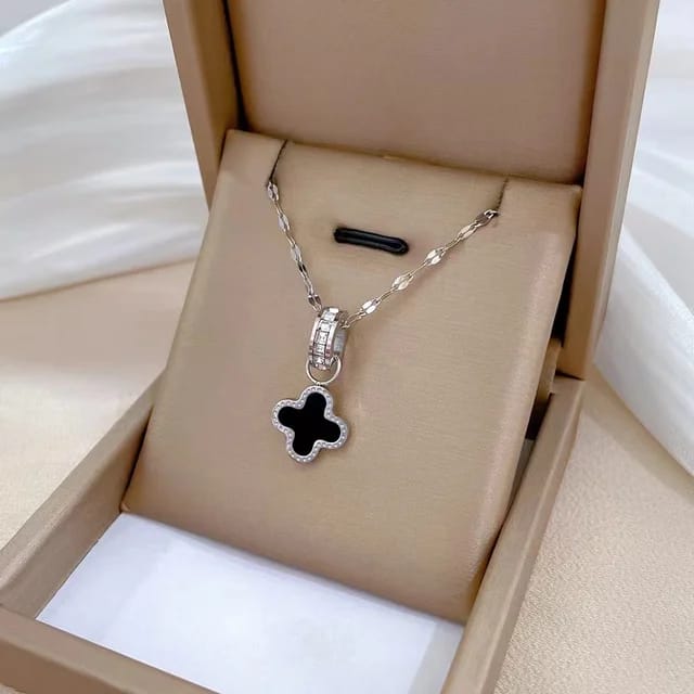 Elegante Klaver Ketting - Intero Sieraden