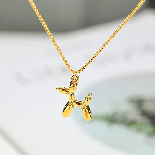 Ballon Hond Ketting - Intero Sieraden