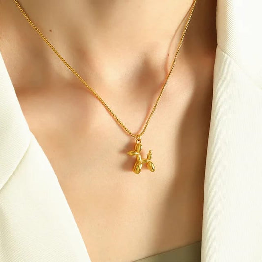 Ballon Hond Ketting - Intero Sieraden