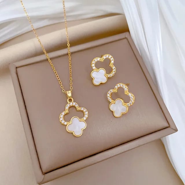Klavertje Sieraden Set - Intero Sieraden
