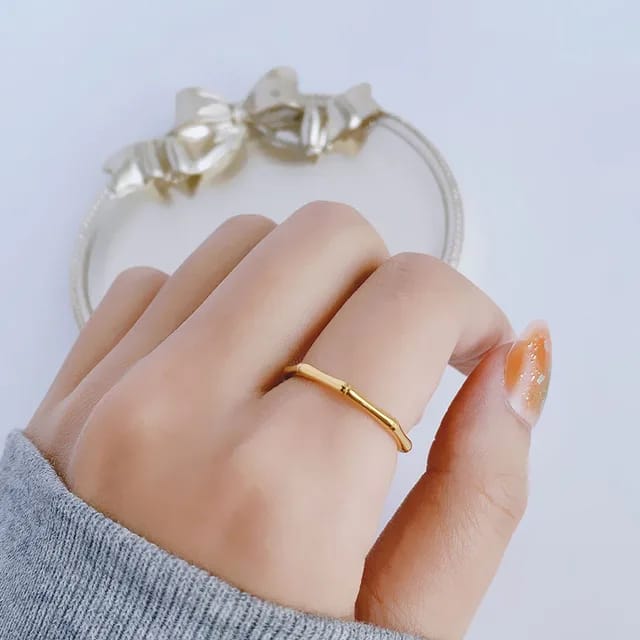 Bamboe Ring - Intero Sieraden