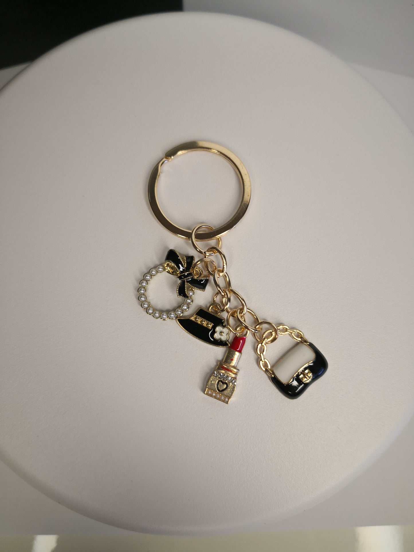 Sleutelhanger met Mode Charms - Intero Sieraden