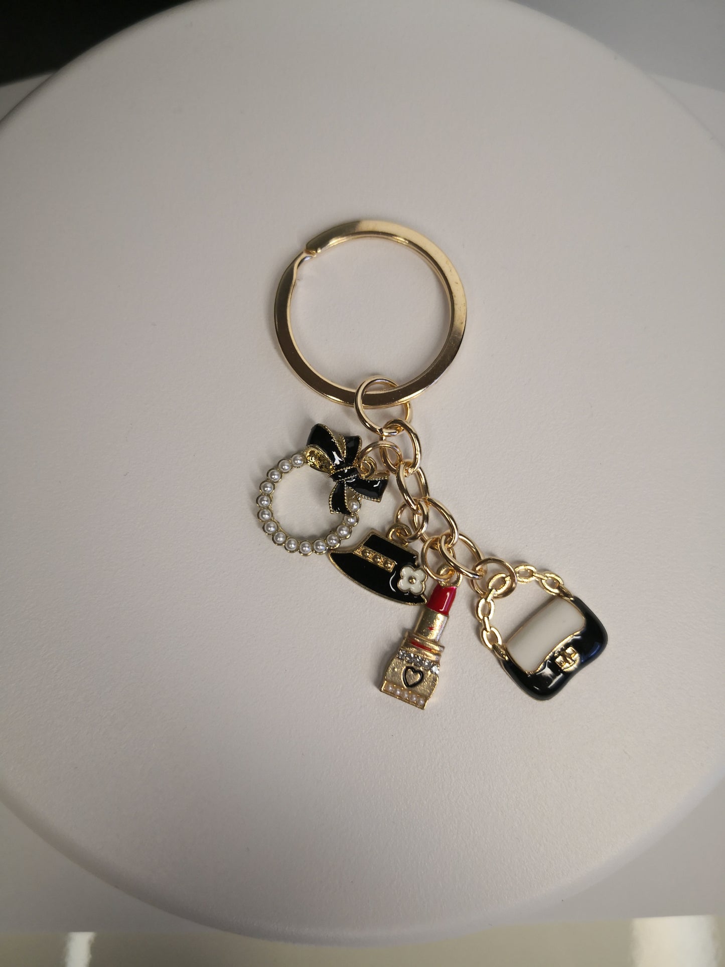 Sleutelhanger met Mode Charms - Intero Sieraden