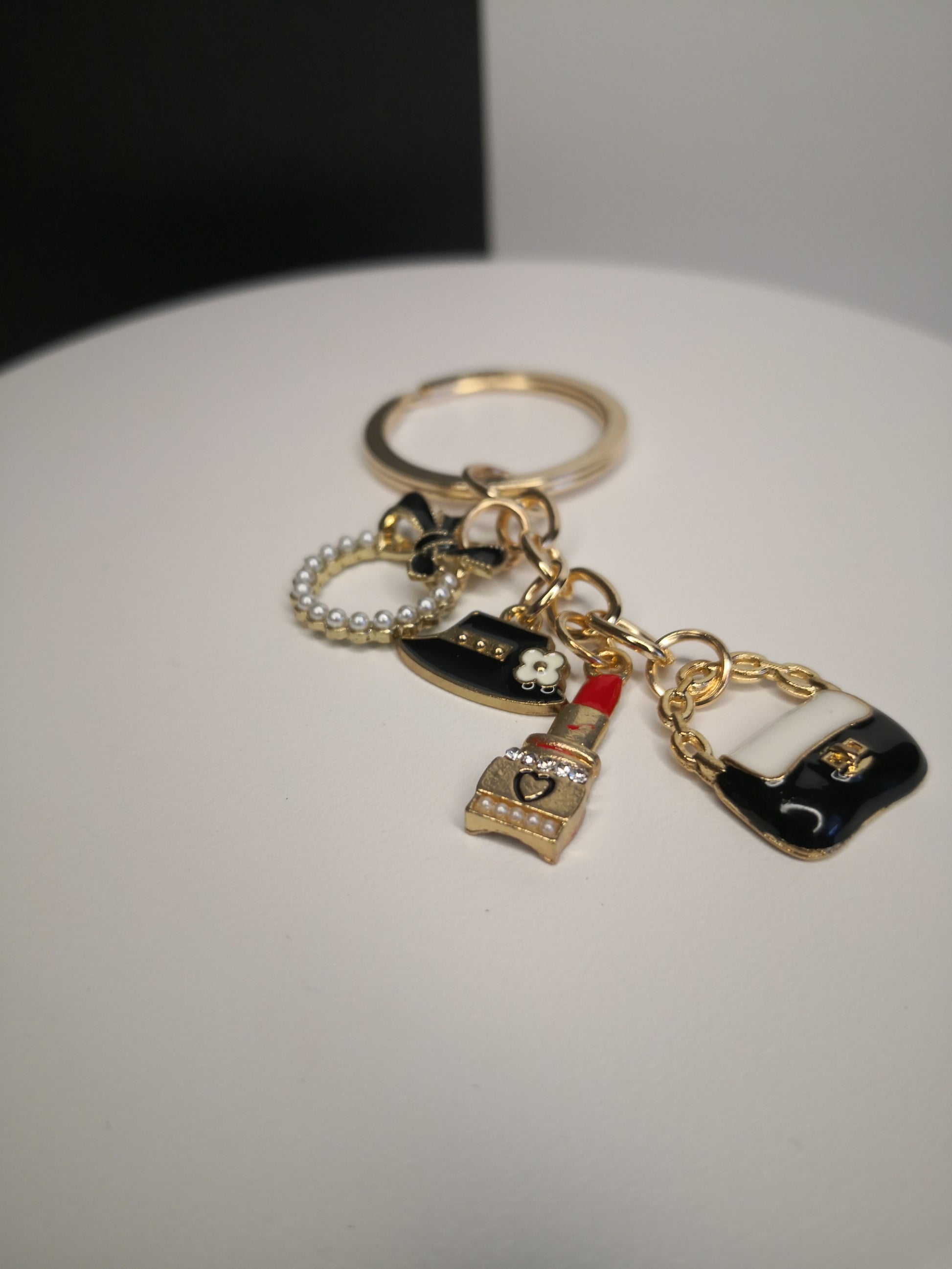 Sleutelhanger met Mode Charms - Intero Sieraden