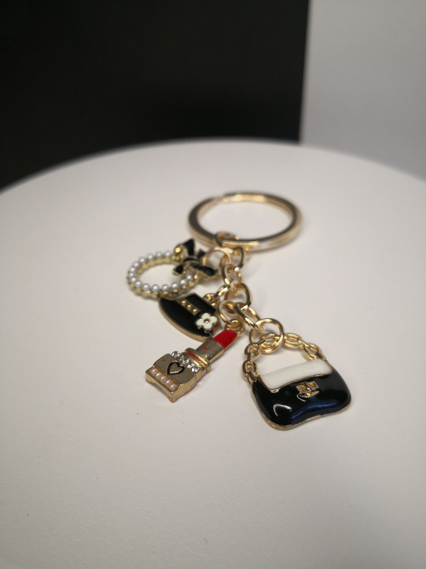 Sleutelhanger met Mode Charms - Intero Sieraden