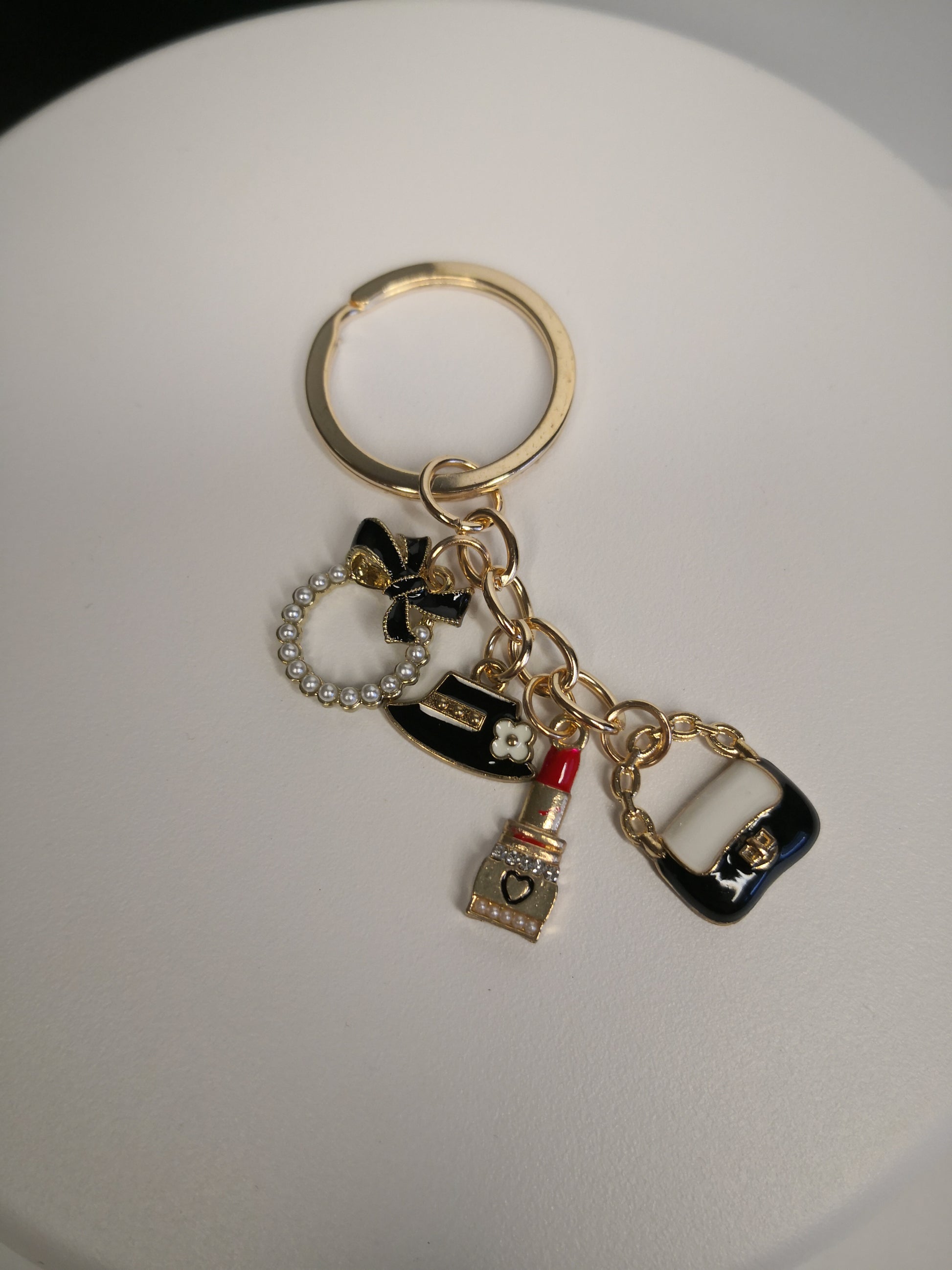 Sleutelhanger met Mode Charms - Intero Sieraden