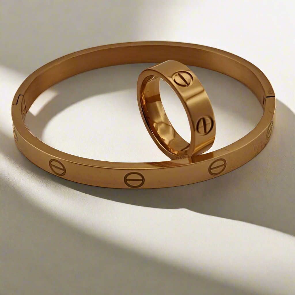 Trendy Armband en Ring set