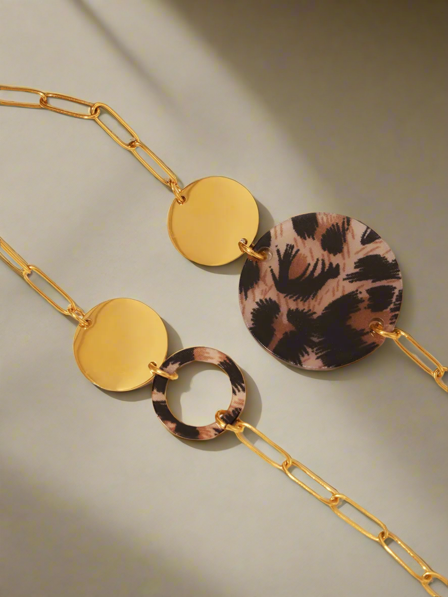 Luipaard Elegantie – Limited Edition Ketting