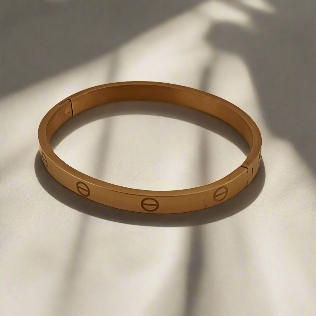 Spijker en Trendy Armbanden Goudkleurige 18k
