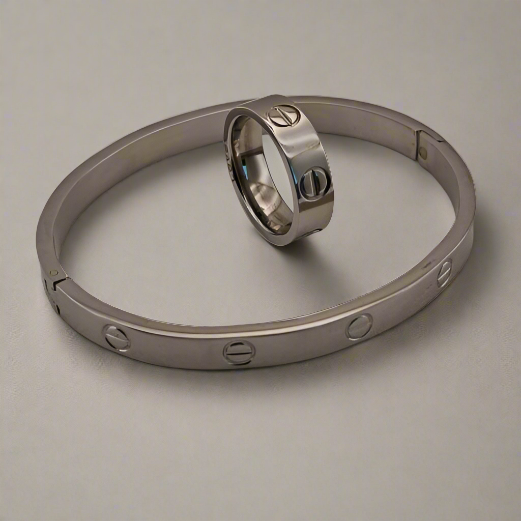 Trendy Armband en Ring set