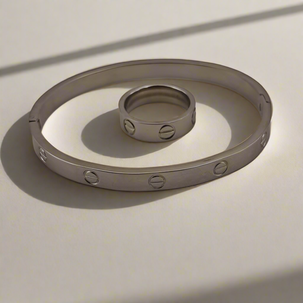 Trendy Armband en Ring set