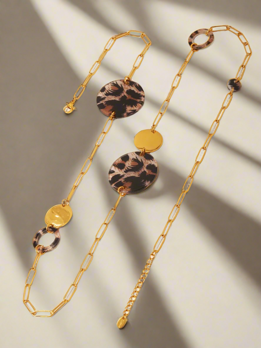 Luipaard Elegantie – Limited Edition Ketting