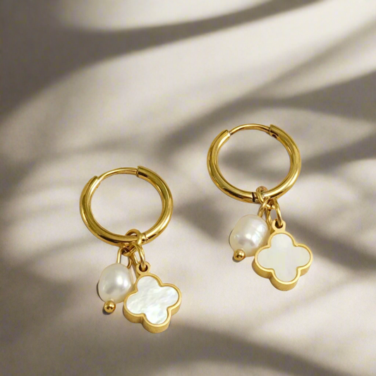 Trendy Clover Earrings