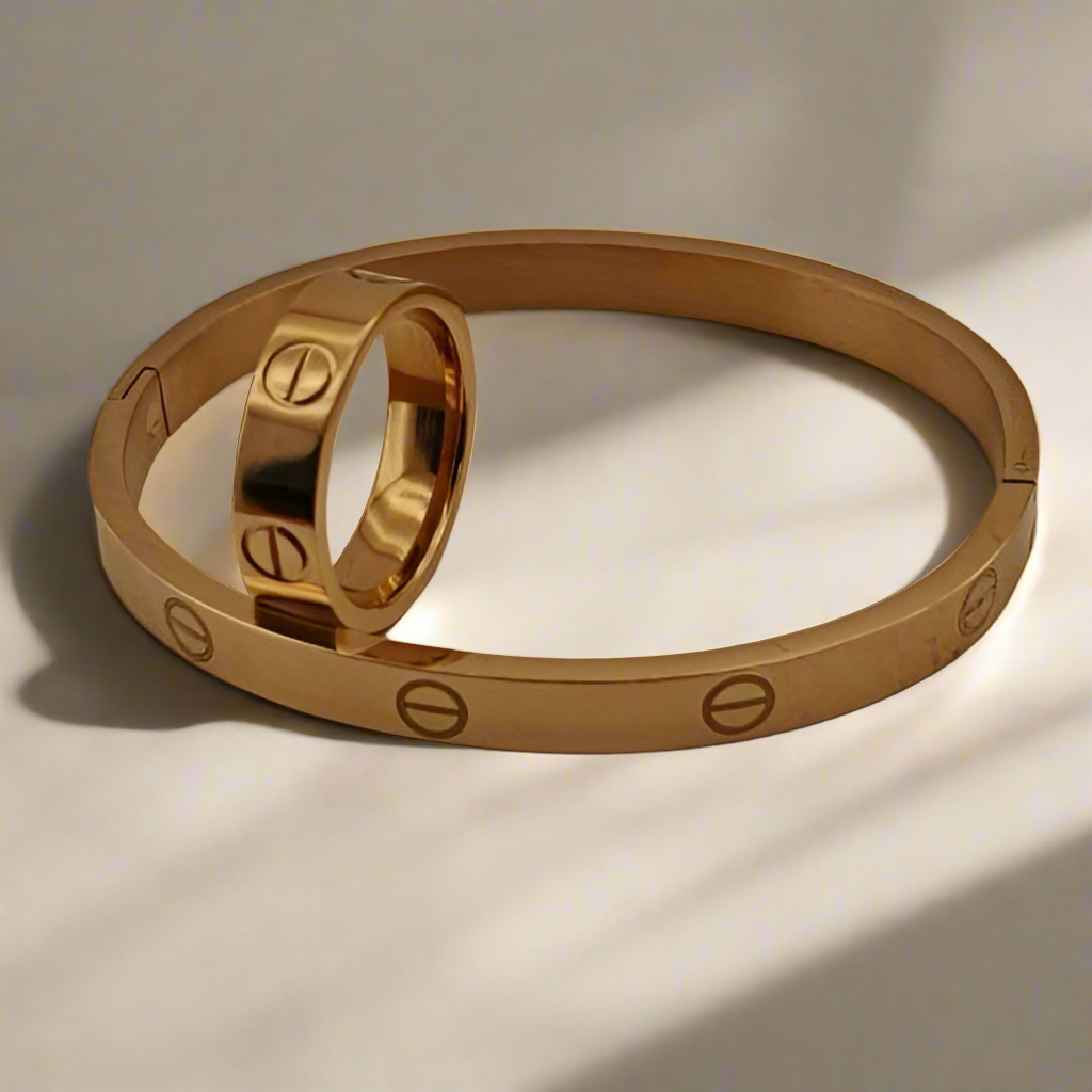 Trendy Armband en Ring set