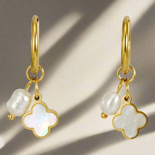 Trendy Clover Earrings