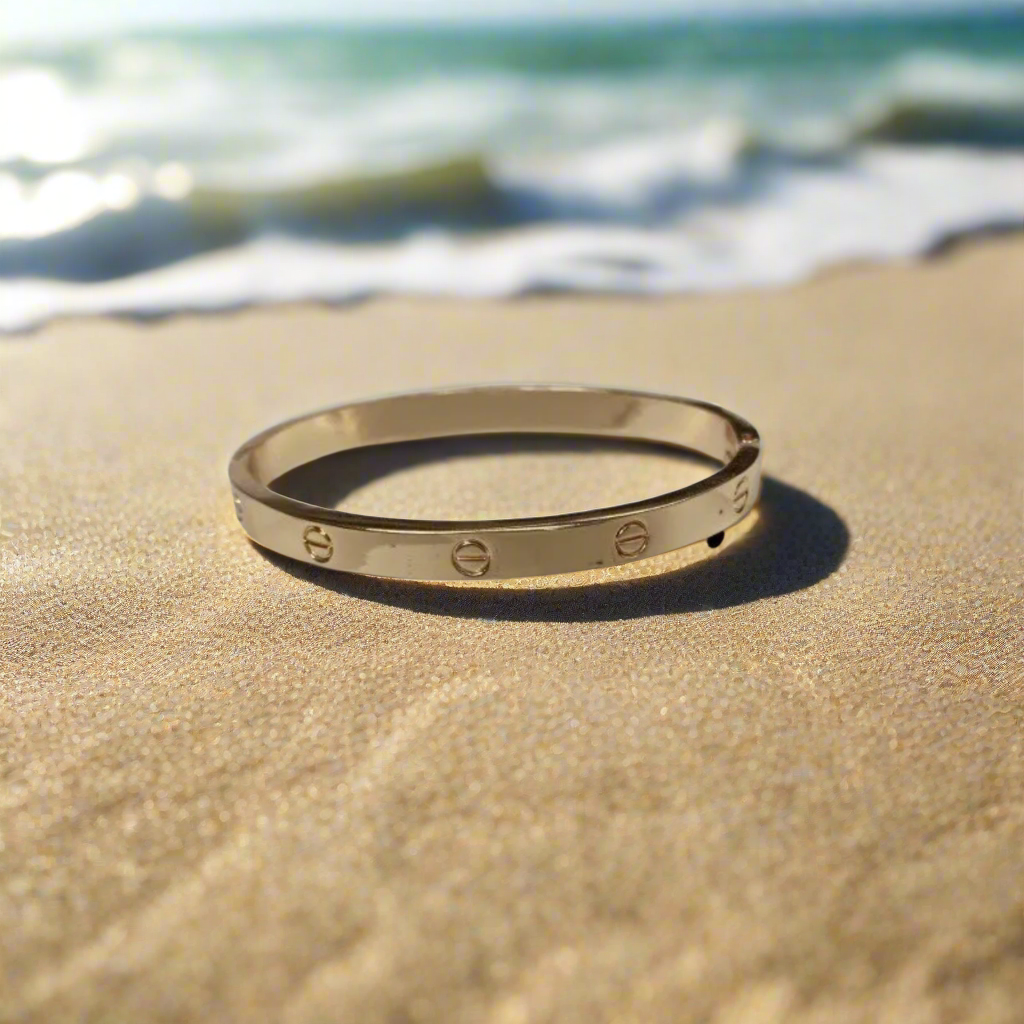 Trendy Bracelets Stainless Steel - Gold & Silver Water Resistant