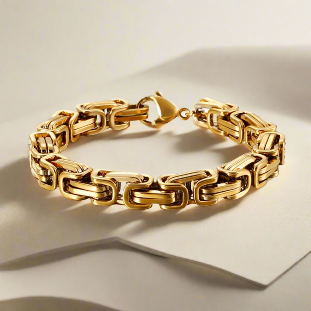 Herenarmband Roestvrij Staal - 8mm × 22cm