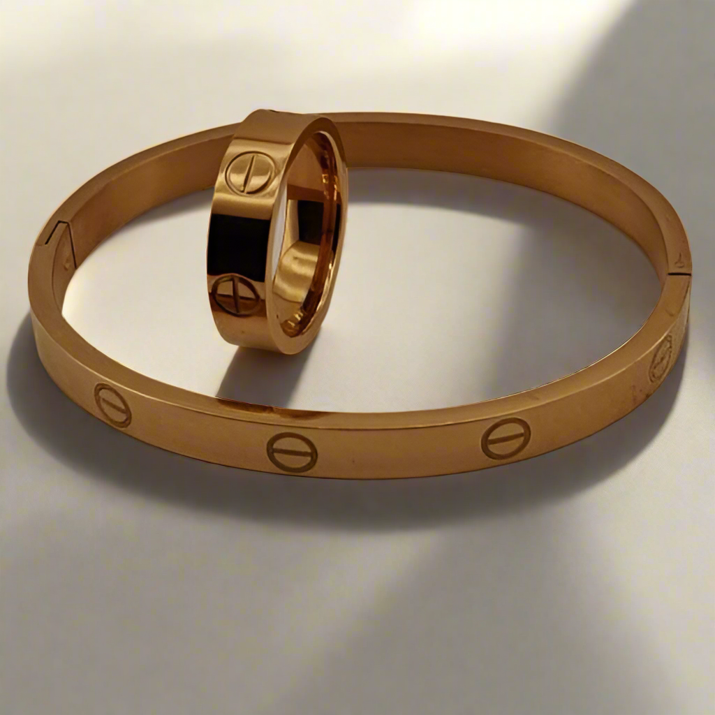 Trendy Armband en Ring set