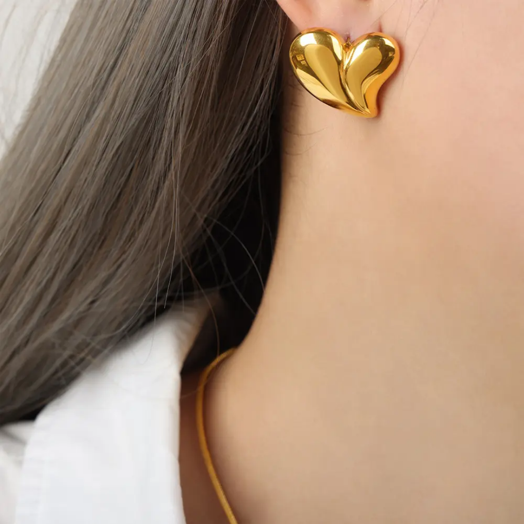 Hart Oorbellen - Intero Sieraden