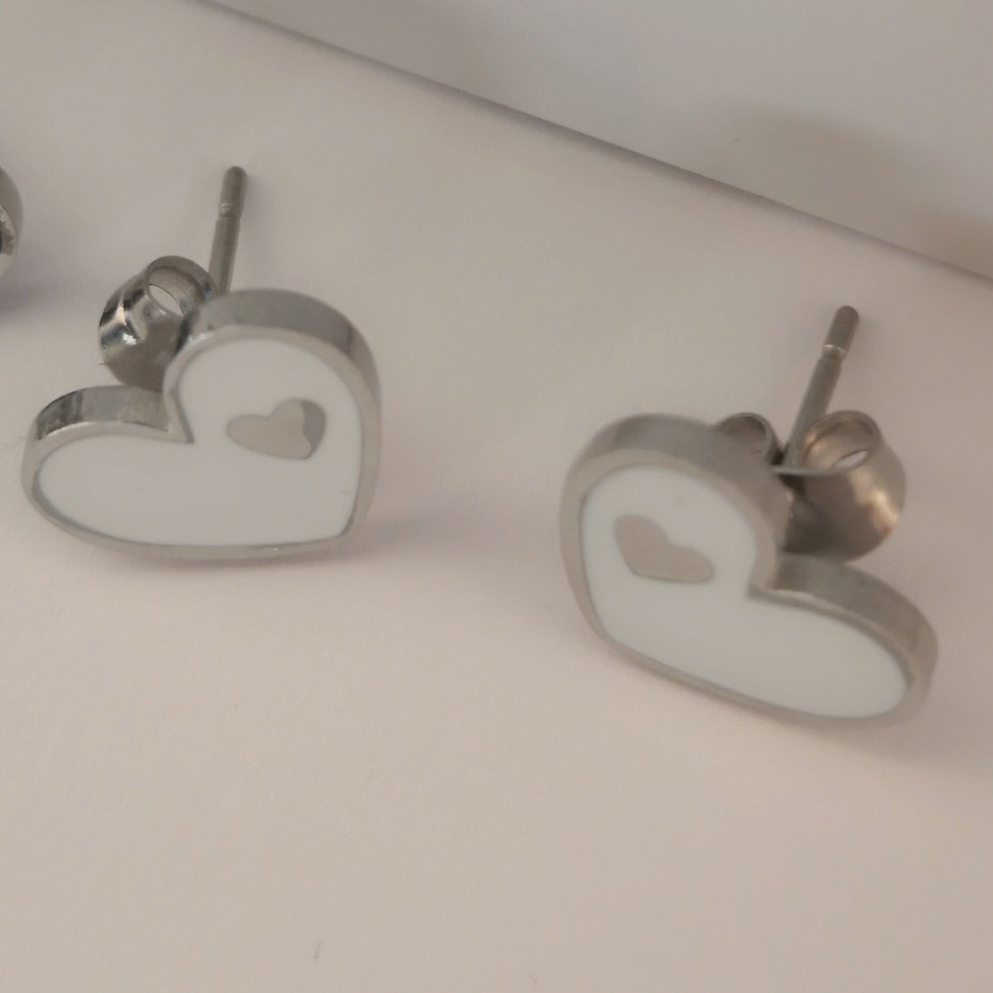 Harten Ketting en Oorbellen Set