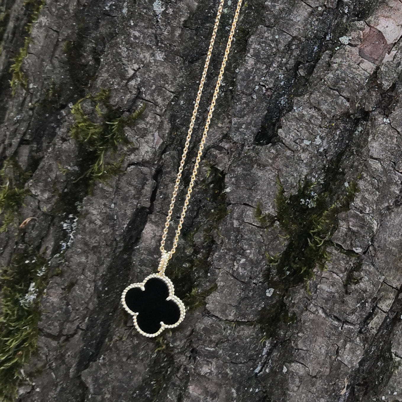 Klaver Ketting - L: 90cm