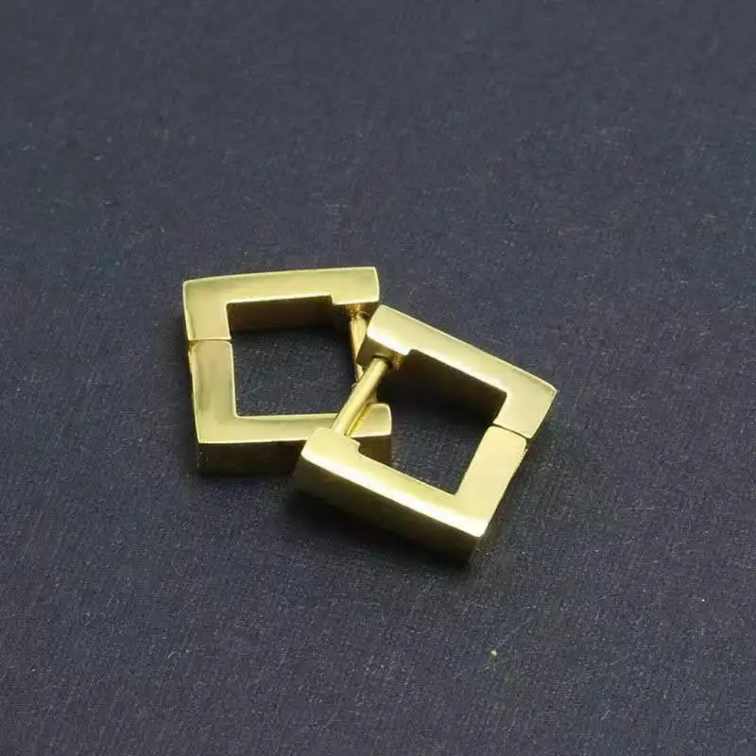 Rechthoekige en Vierkante Oorbellen - Intero Sieraden