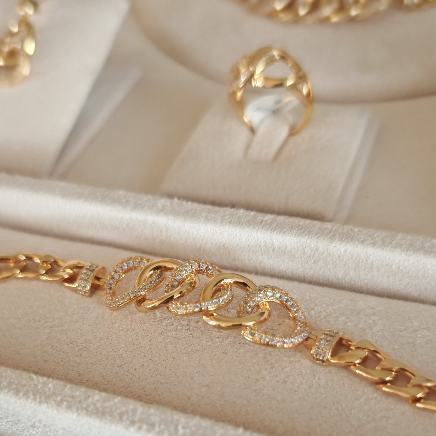 Elegante Gouden Sieradenset