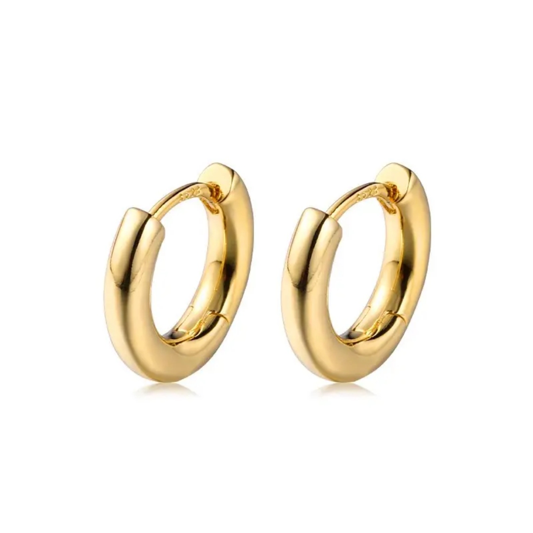 Kleine Gouden en zilveren Oorringen - Intero Sieraden