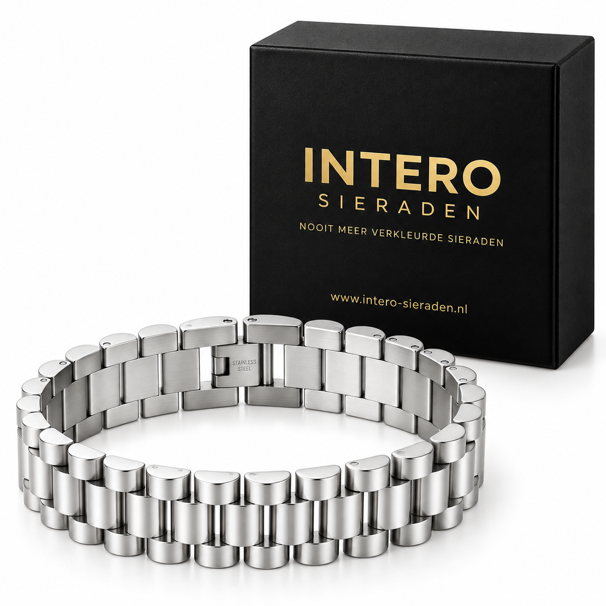 Unisex Schakelarmband | Waterproof Stainless Steel