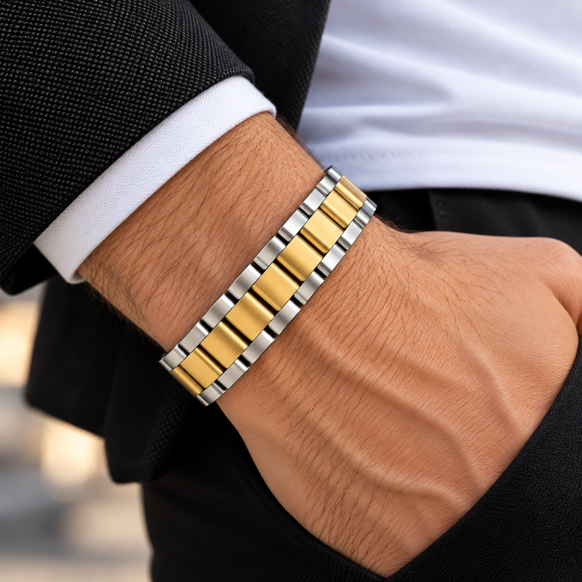 Unisex Schakelarmband | Waterproof Stainless Steel