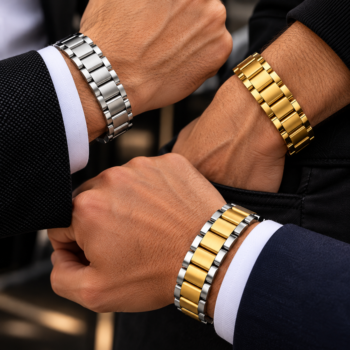 Unisex Schakelarmband | Waterproof Stainless Steel