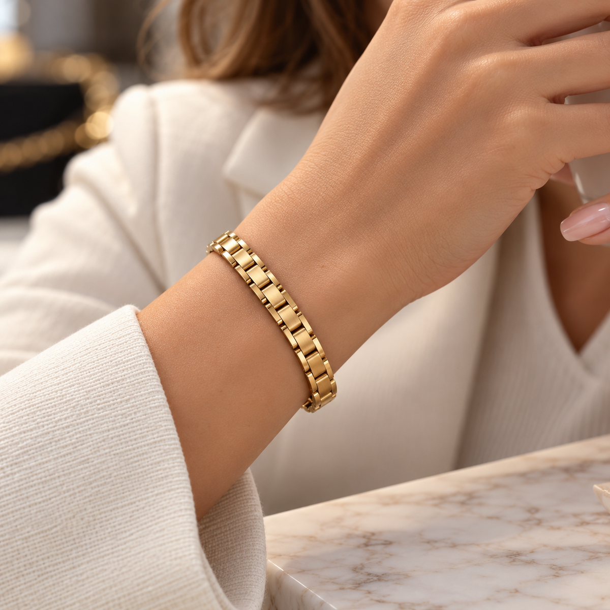 Unisex Schakelarmband | Waterproof Stainless Steel
