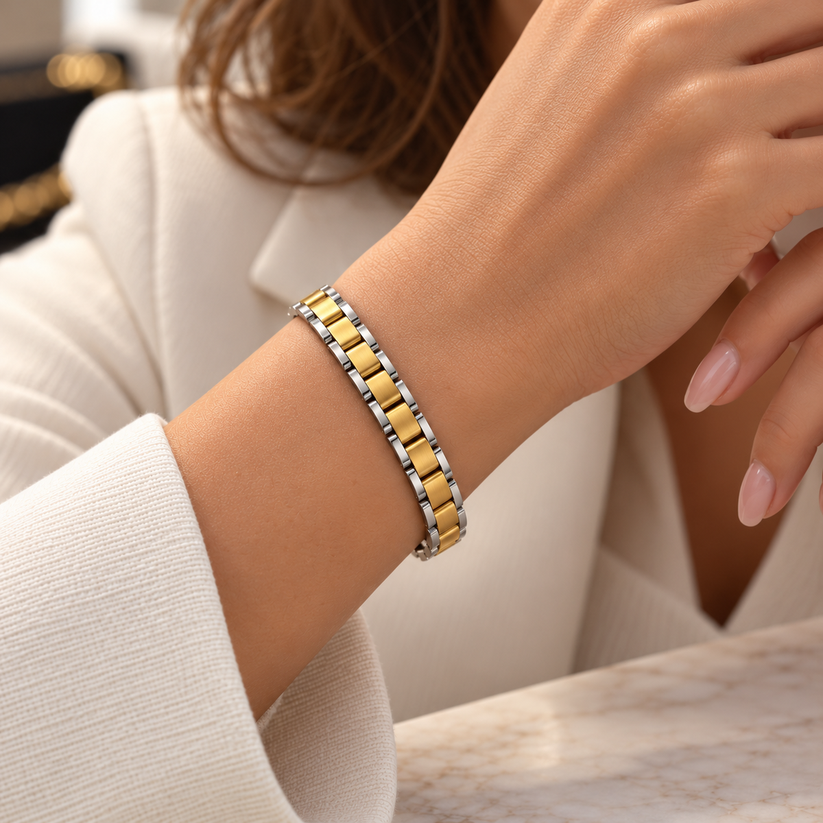 Unisex Schakelarmband | Waterproof Stainless Steel