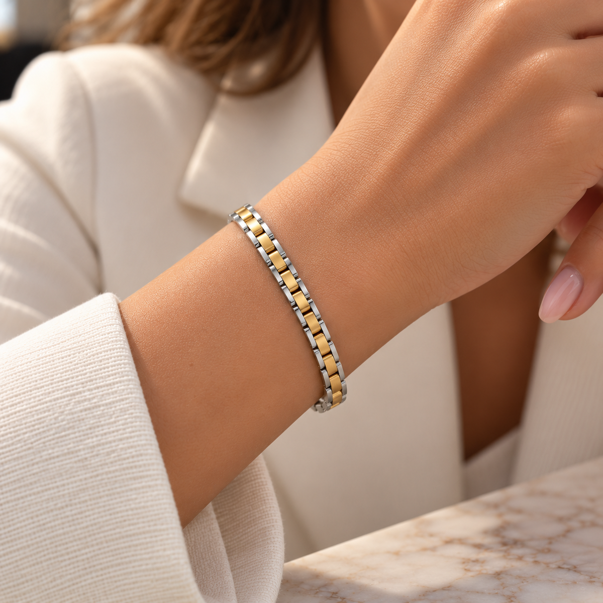 Unisex Schakelarmband | Waterproof Stainless Steel