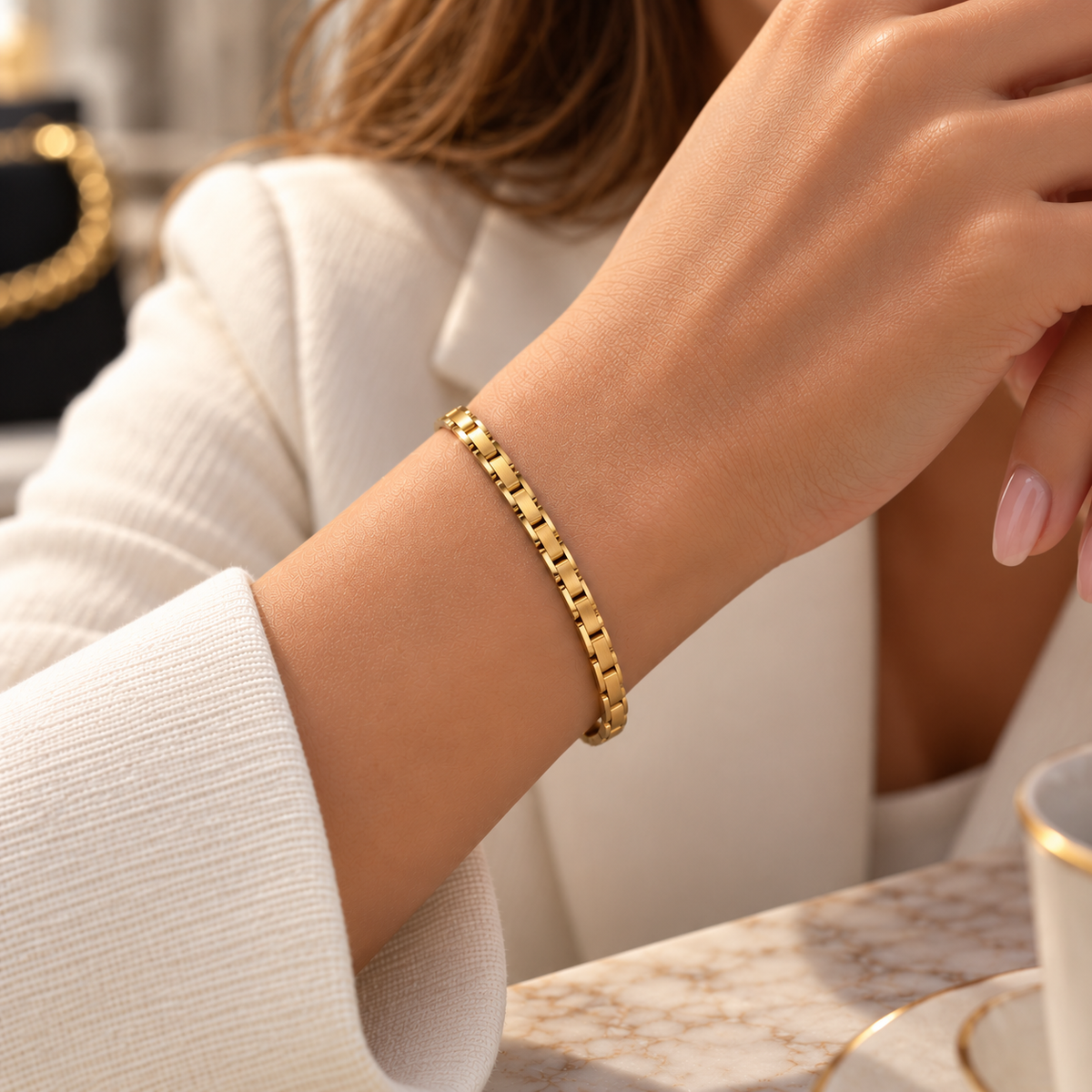 Unisex Schakelarmband | Waterproof Stainless Steel