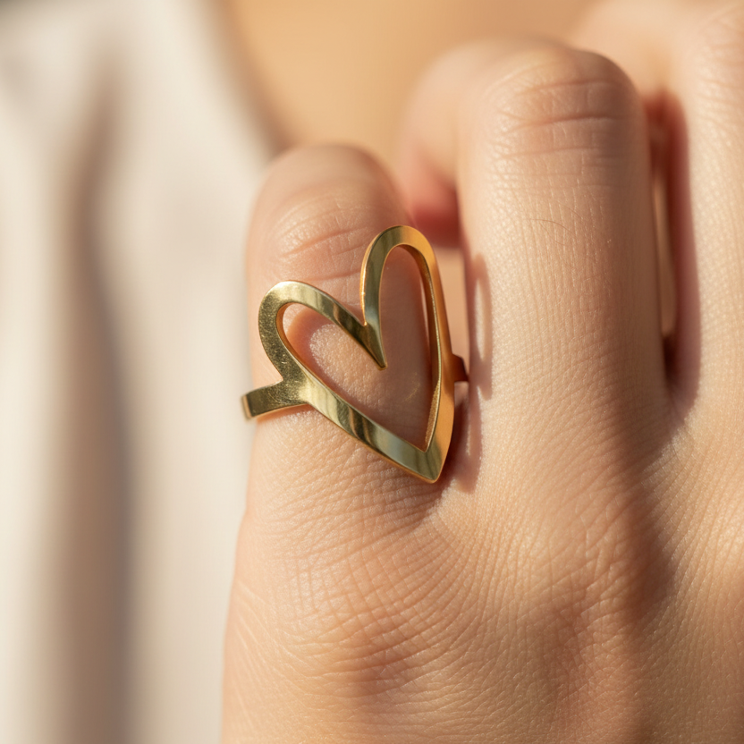 خاتمك على يد - أفقي