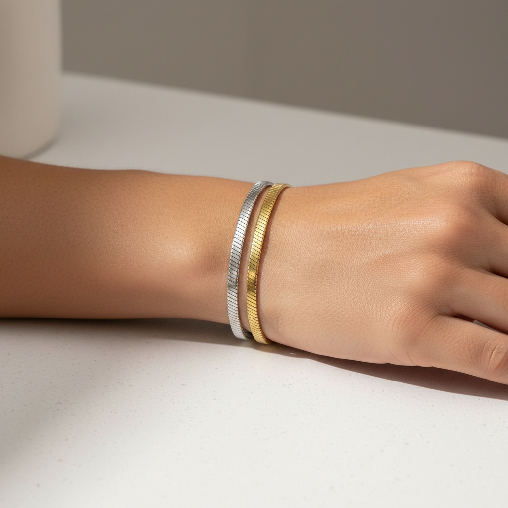 السوارين معاً بدون وصلة