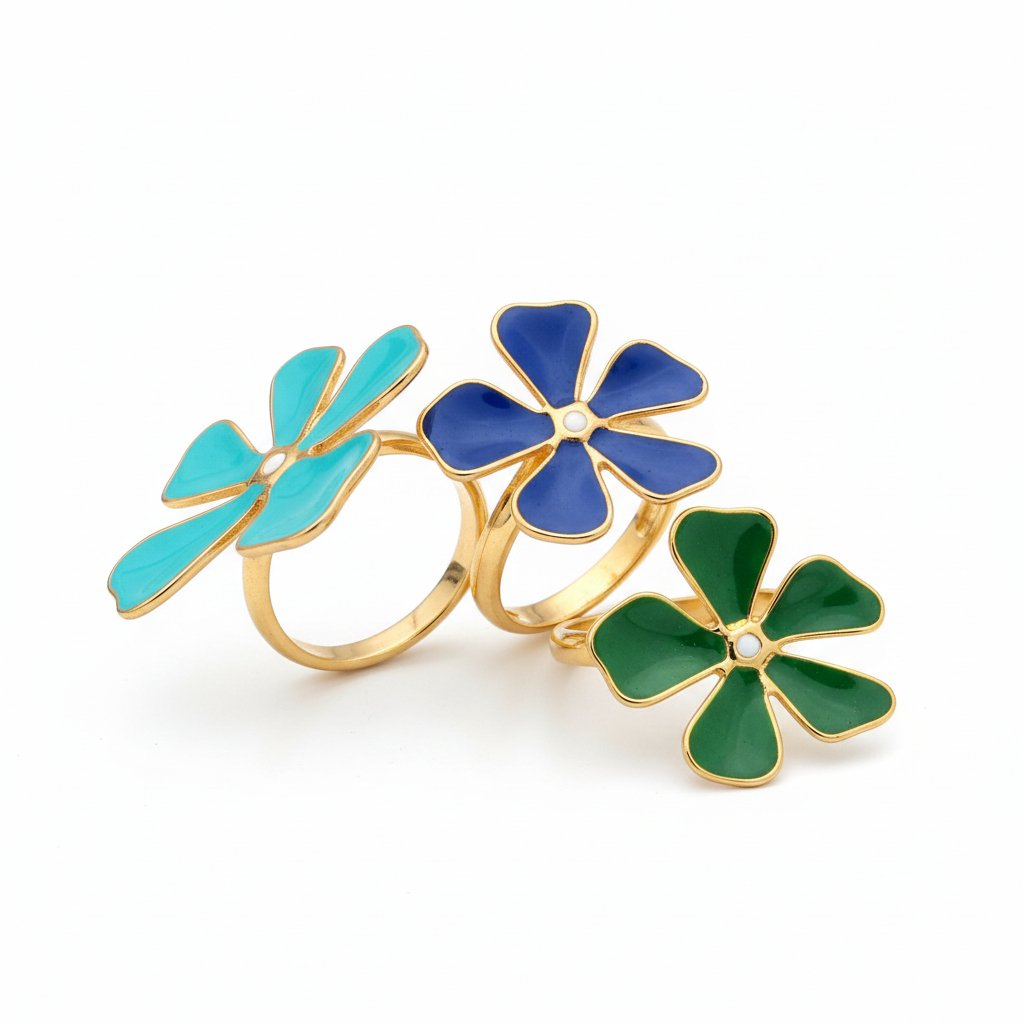 الخواتم الثلاثة - خلفية بيضاء