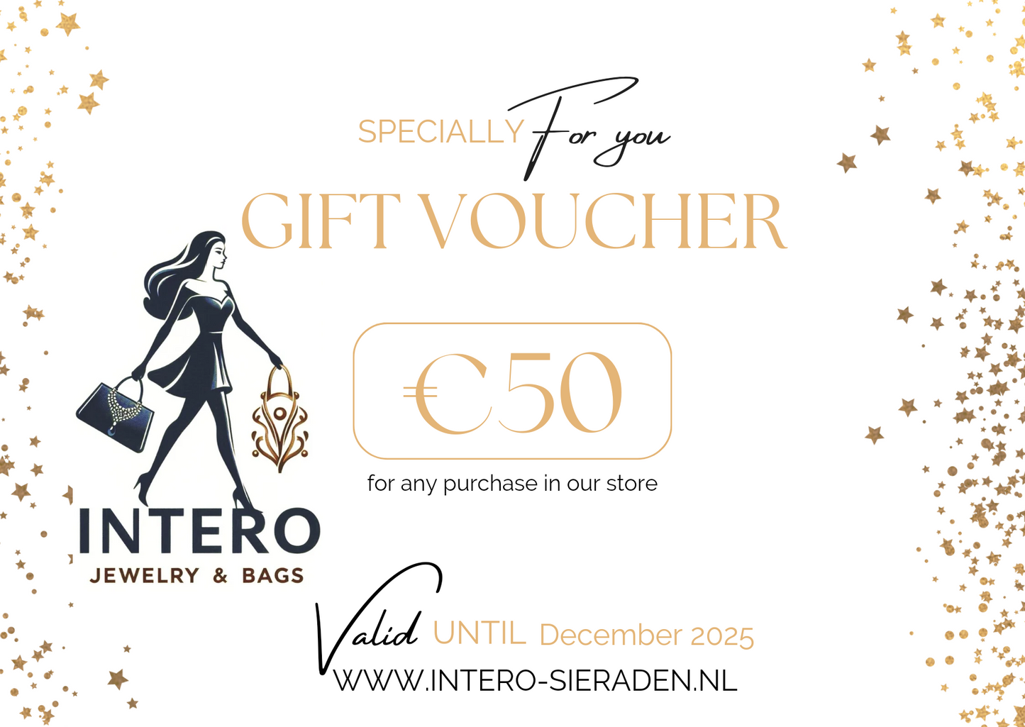 Intero Sieraden Gift Card - Intero Sieraden