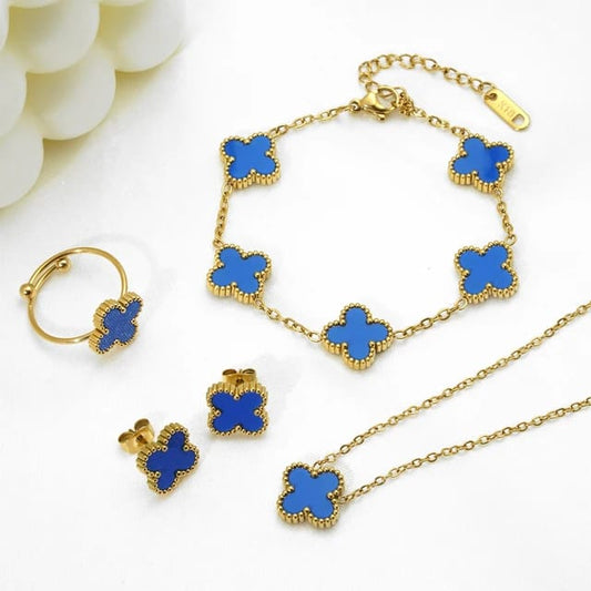 Klaver Sieraden Set - Intero Sieraden
