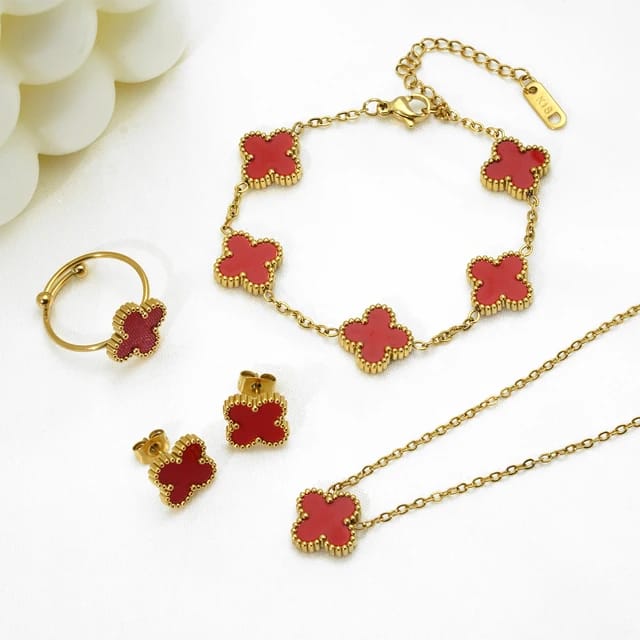 Klaver Sieraden Set - Intero Sieraden